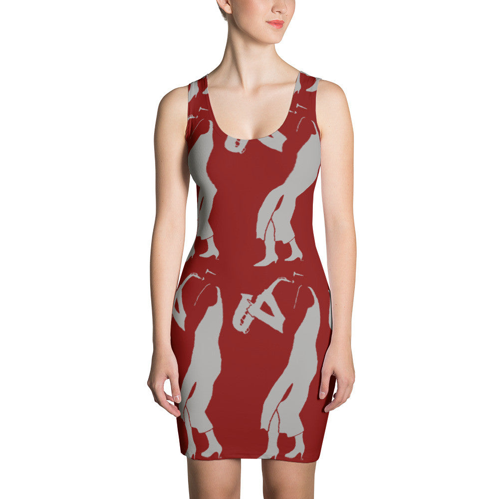Sax Sublimation Cut & Sew Dress